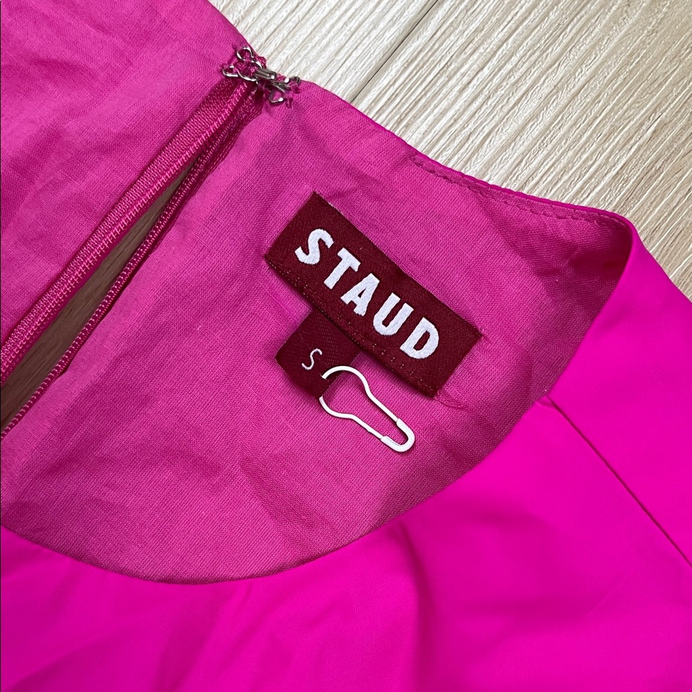 NEW Staud Calypso Cutout maxi Dress
Bougainvillea Pink, SMALL 1632 - Picture 7 of 9